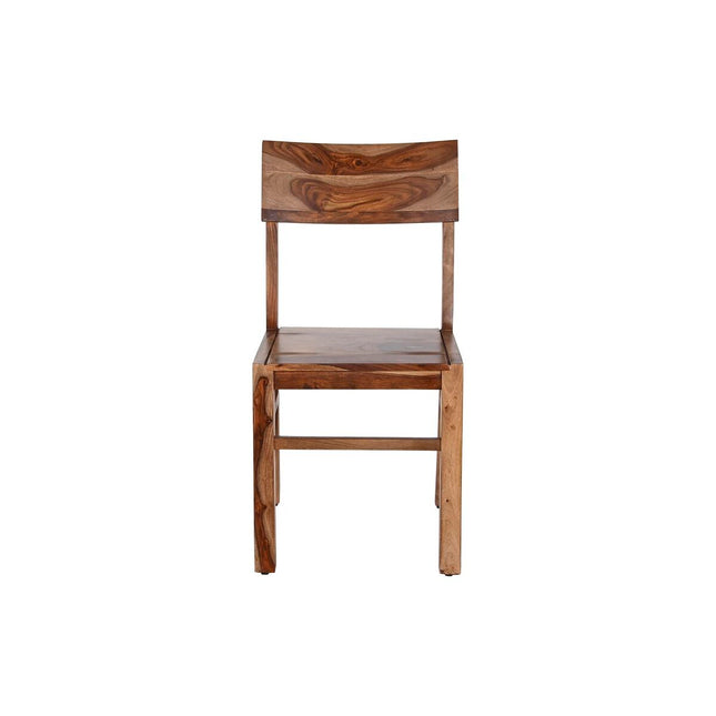 Esszimmerstuhl DKD Home Decor natürlich Holz (45 x 45 x 90 cm)