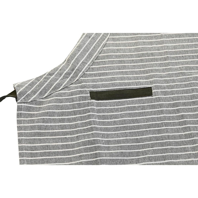Taschenschürze DKD Home Decor Grau Baumwolle Weiß grün (70 x 1 x 85 cm)