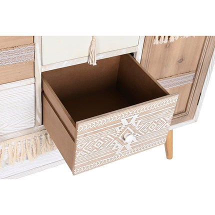 Anrichte DKD Home Decor Tanne natürlich Baumwolle (106 x 35 x 81 cm)