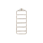 Flaschenregal DKD Home Decor Metall Weiß (39 x 9,5 x 102,5 cm)
