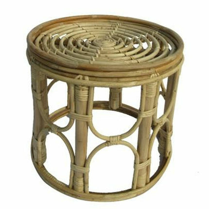 Beistelltisch DKD Home Decor natürlich Rattan (38 x 38 x 38 cm)