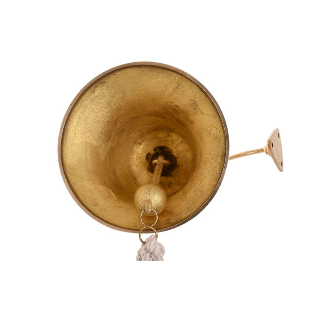 Deko-Figur DKD Home Decor Glocke 12 x 12 x 16 cm Silberfarben Gold Vintage