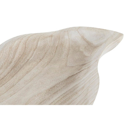 Tablett für Snacks DKD Home Decor 56 x 28 x 5 cm natürlich Hellbraun Tropical Pflanzenblatt