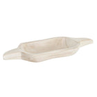 Tablett für Snacks DKD Home Decor 38 x 15 x 4 cm natürlich Hellbraun Tropical