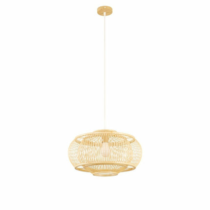 Deckenlampe DKD Home Decor Hellbraun Bambus 50 W (44 x 44 x 25 cm)