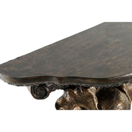 Regale DKD Home Decor Elefant Gold Harz (36,5 x 16,5 x 36 cm)