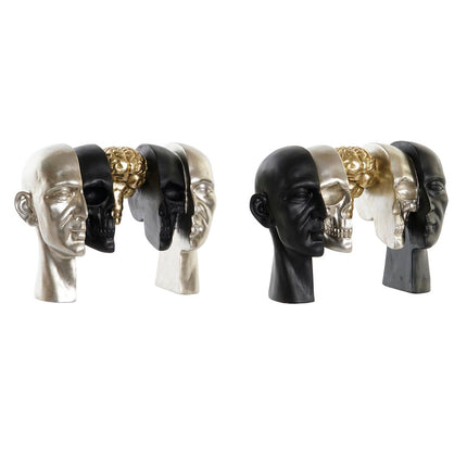 Deko-Figur DKD Home Decor Kopf 31,5 x 16,5 x 22,5 cm (2 Stück)