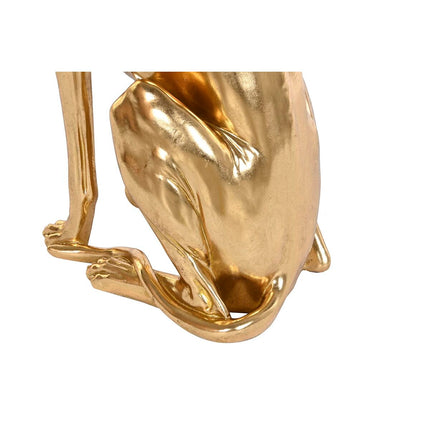 Deko-Figur DKD Home Decor Gold Harz Hund (42,5 x 25,5 x 78 cm)