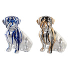 Deko-Figur DKD Home Decor 19 x 11,5 x 18,5 cm Hund (2 Stück)