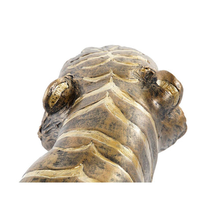 Deko-Figur DKD Home Decor 53 x 13,5 x 23,5 cm Tiger Gold