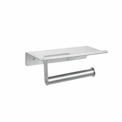 Toilettenpapierrollenhalterung DKD Home Decor Silberfarben Edelstahl