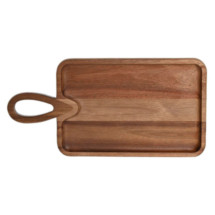 Schneidebrett DKD Home Decor Braun Akazienholz (40 x 20 x 2 cm)