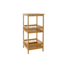Badezimmerregal DKD Home Decor 38,5 x 39,5 x 86,5 cm natürlich Bambus