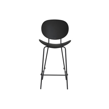 Hocker DKD Home Decor 52,5 x 49 x 104 cm 50 x 51 x 104 cm Schwarz Metall Polypropylen