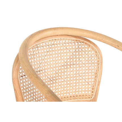 Esszimmerstuhl DKD Home Decor natürlich Rattan (53 x 54 x 80 cm)
