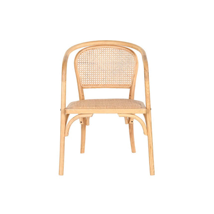 Esszimmerstuhl DKD Home Decor natürlich Rattan (53 x 54 x 80 cm)