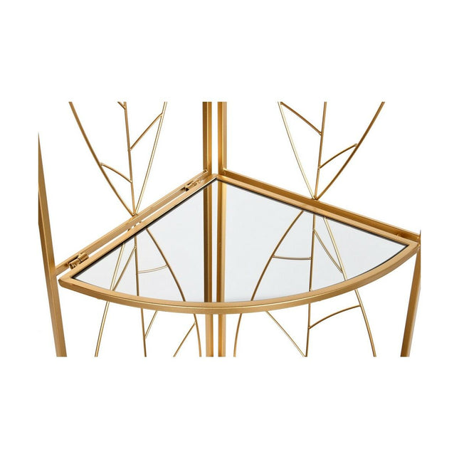 Regal DKD Home Decor Spiegel Gold Metall (33 x 33 x 181,5 cm)