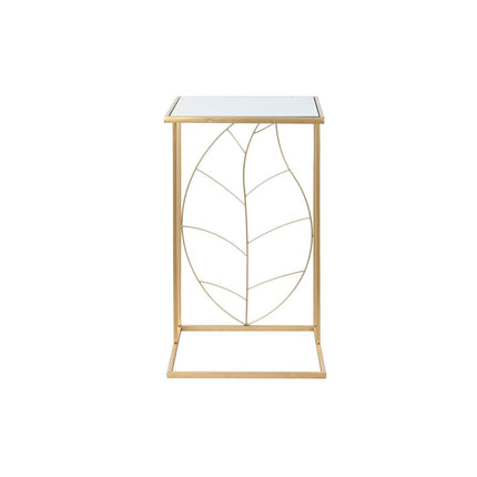 Satz mit 3 Tischen DKD Home Decor Spiegel Gold Metall (37 x 37 x 65 cm)
