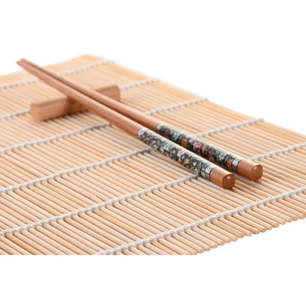 Sushi-Set DKD Home Decor 14,5 x 14,5 x 35 cm Steingut Orientalisch (16 Stücke)