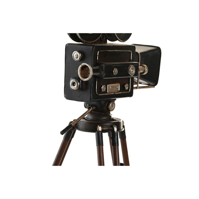Deko-Figur DKD Home Decor 17.5 x 18 x 34 cm Schwarz Vintage Kamera/Fotoapparat