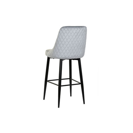 Hocker DKD Home Decor 51 x 68 x 110 cm 51 x 56 x 110 cm Grau Metall zweifarbig