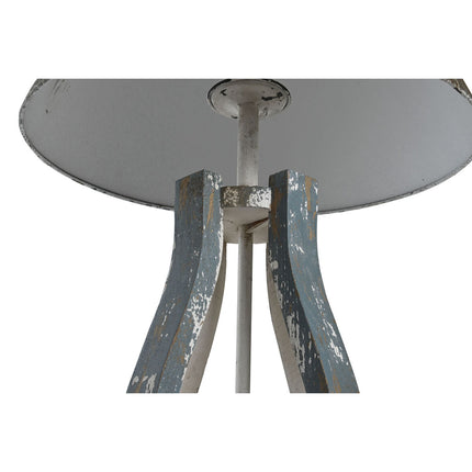Tischlampe DKD Home Decor 44,5 x 44,5 x 83,5 cm Tanne Blau Gold Metall Weiß 220 V 50 W