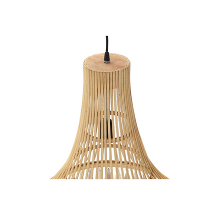 Deckenlampe DKD Home Decor Braun Polyester Rattan 50 W (45 x 45 x 54 cm)