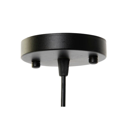 Deckenlampe DKD Home Decor 2 Stücke Braun Polyester Rattan 50 W (45 x 45 x 28 cm)