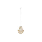 Deckenlampe DKD Home Decor Hellbraun Rattan 50 W (45 x 45 x 48 cm)