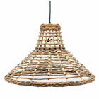 Deckenlampe DKD Home Decor 56 x 56 x 34 cm Braun Rattan 50 W