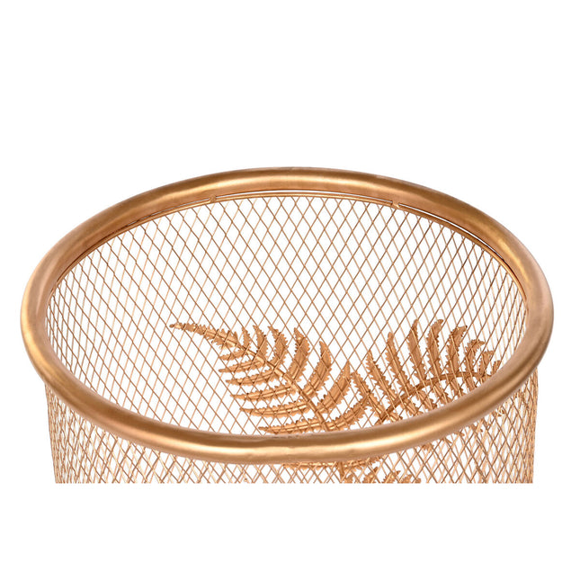 Tischlampe DKD Home Decor Gold Metall Braun 220 V 50 W Kiefer (32 x 32 x 90 cm)