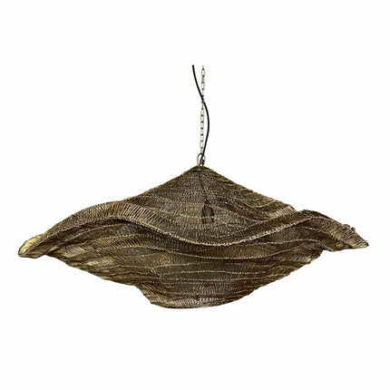 Deckenlampe DKD Home Decor Gold Eisen 50 W 90 x 90 x 37 cm