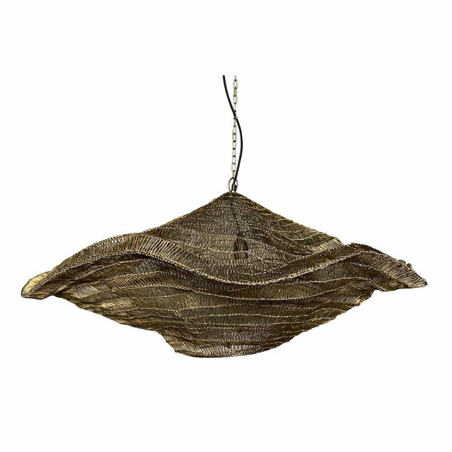 Deckenlampe DKD Home Decor Gold Eisen 50 W 90 x 90 x 37 cm