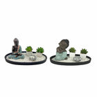 Deko-Figur DKD Home Decor 32 x 16,5 x 15,5 cm Orientalisch Garten (2 Stück)