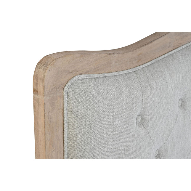 Kopfende des Betts DKD Home Decor 180 x 10 x 120 cm Hellgrau Eg
