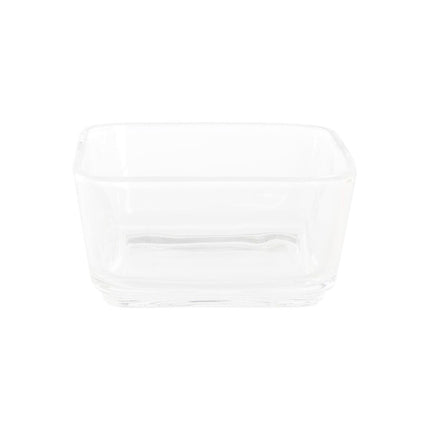 Tablett für Snacks DKD Home Decor 31,5 x 11 x 6 cm Kristall natürlich 280 ml