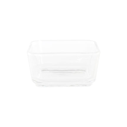 Tablett für Snacks DKD Home Decor 32 x 21 x 6 cm Kristall natürlich 280 ml