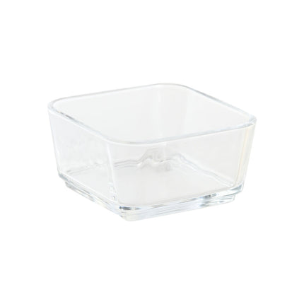 Tablett für Snacks DKD Home Decor 30 x 11 x 6 cm Kristall natürlich 280 ml