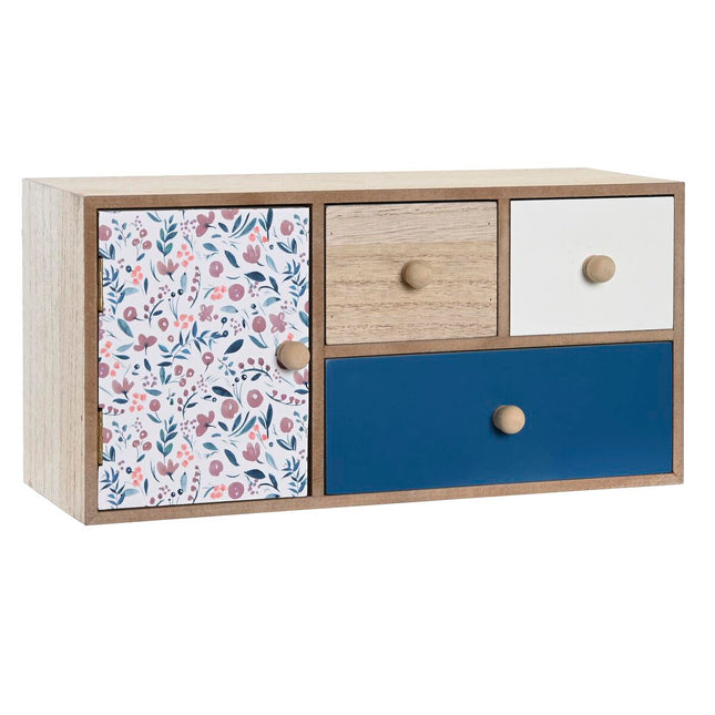 Box-Schmuckkästchen DKD Home Decor Bunt Holz MDF (30 x 12,5 x 15 cm)