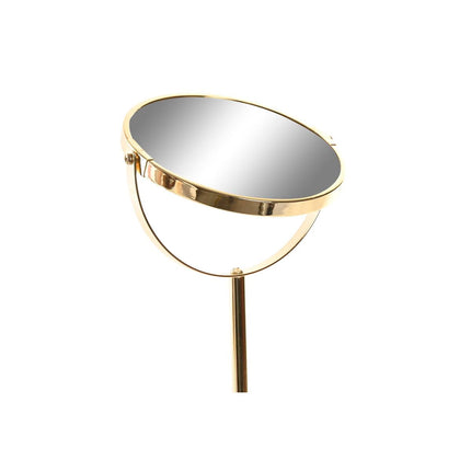 Spiegel DKD Home Decor Grau Beige Gold Metall Weiß Harz Hellgrau (18 x 13 x 35 cm) (2 Stück)