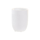 Becher DKD Home Decor Zement Weiß (8 x 8 x 10,5 cm)