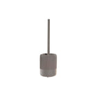 Toilettenbürste DKD Home Decor Grau Zement Edelstahl (11 X 11 X 36,5 CM)