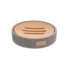 Seifenschale DKD Home Decor Grau (11 x 11 x 2,5 cm)