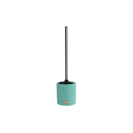Toilettenbürste DKD Home Decor Zement Edelstahl grün (10 x 10 x 36 cm)