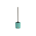 Toilettenbürste DKD Home Decor Zement Edelstahl grün (10 x 10 x 36 cm)