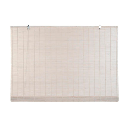 Rollo DKD Home Decor Lackierung Weiß Bambus (120 x 2 x 230 cm)