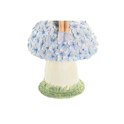 Deko-Figur DKD Home Decor 9,5 x 8 x 17 cm Blau Rosa Lila Fee (3 Stücke)