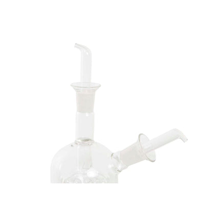 Öl- und Essig-Set DKD Home Decor 13 x 6,5 x 25 cm Durchsichtig 500 ml Borosilikatglas