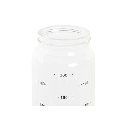Ölfläschchen DKD Home Decor 200 ml 6 x 6 x 16,5 cm Durchsichtig Edelstahl Borosilikatglas