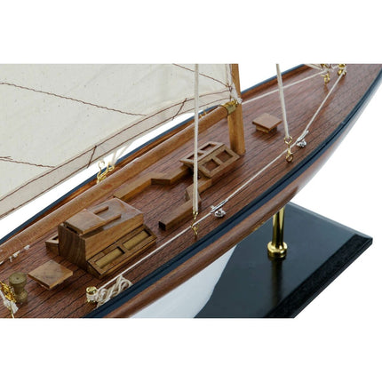 Barco DKD Home Decor Braun 50 x 10 x 70 cm Weiß